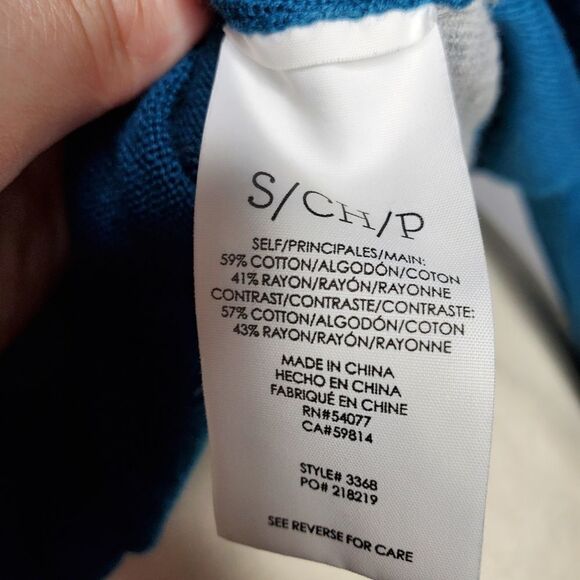 CABI 3368 cardigan teal ever sweater‎ with snap buttons S - Picture 7 of 13